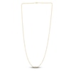 Thumbnail Image 2 of Solid Beaded Chain Necklace 14K Yellow Gold 16" 2.0mm