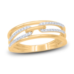 Diamond Ring 1/6 ct tw Round 14K Yellow Gold