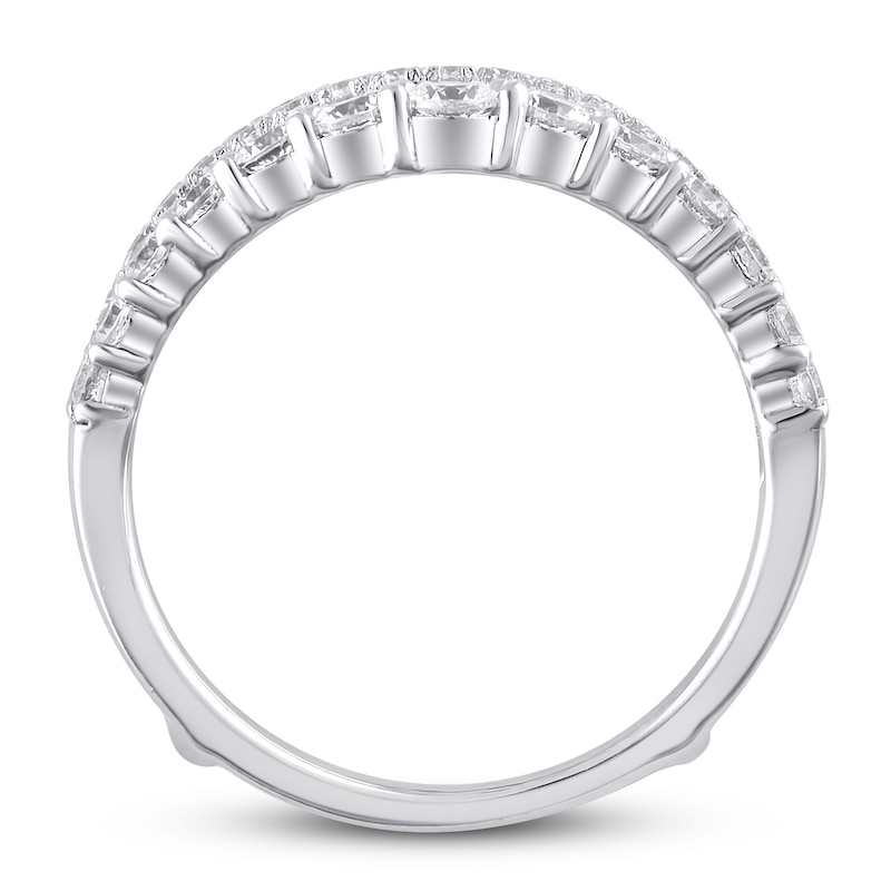 Main Image 3 of Diamond Enhancer Ring 1-1/2 ct tw Round 14K White Gold