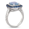Thumbnail Image 1 of Le Vian Natural Sapphire , Aquamarine & Diamond Ring 3/4 ct tw Platinum
