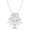 Thumbnail Image 1 of Pnina Tornai Lab-Grown Diamond Spray Necklace 4 ct tw 14K White Gold 18"