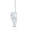 Thumbnail Image 2 of Pnina Tornai Lab-Grown Diamond Spray Necklace 4 ct tw 14K White Gold 18"