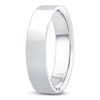 Thumbnail Image 2 of Flat Wedding Band Platinum 5mm