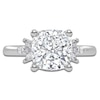 Thumbnail Image 3 of Cushion-Cut Created By Jared Studio Lab-Grown Diamond Engagement Ring 3-1/6 ct tw 14K White Gold