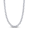 Thumbnail Image 1 of Shy Creation Diamond Chain Link Necklace 16-1/6 ct tw 14K White Gold 16&quot; SC55014088Z16