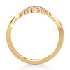 Thumbnail Image 2 of J'Lure Lab-Grown Diamond Scalloped Wedding Band 1/8 ct tw 18K Yellow Gold