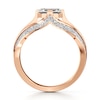 Thumbnail Image 2 of J'Lure Lab-Grown Diamond Imperial-Emerald Step-Cut Engagement Ring 1-3/8 ct tw 18K Rose Gold