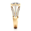 Thumbnail Image 3 of J'Lure Lab-Grown Diamond Square-Emerald Step-Cut Engagement Ring 2-3/8 ct tw 18K Yellow Gold