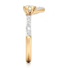 Thumbnail Image 3 of J'Lure Hexagon Brilliant-Cut Lab-Grown Diamond Contour Wedding Band 1/2 ct tw 18K Yellow Gold