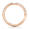 Thumbnail Image 2 of J'Lure Lab-Grown Diamond Contour Wedding Band 1/3 ct tw 18K Rose Gold