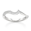 Thumbnail Image 1 of J'Lure Lab-Grown Diamond Contour Wedding Band 1/8 ct tw 18K White Gold