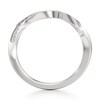 Thumbnail Image 2 of J'Lure Lab-Grown Diamond Contour Wedding Band 1/8 ct tw 18K White Gold