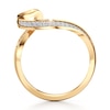 Thumbnail Image 2 of J'Lure Lab-Grown Diamond Contour Wedding Band 1/6 ct tw 18K Yellow Gold