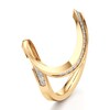 Thumbnail Image 4 of J'Lure Lab-Grown Diamond Contour Wedding Band 1/6 ct tw 18K Yellow Gold