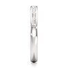 Thumbnail Image 3 of J'Lure Baguette-Cut Lab-Grown Diamond Contour Wedding Band 1/3 ct tw 18K White Gold