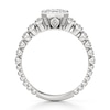 Thumbnail Image 2 of J'Lure Imperial-Emerald Step-Cut Lab-Grown Diamond Engagement Ring 2-3/8 ct tw 18K White Gold