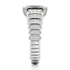 Thumbnail Image 3 of J'Lure Imperial-Emerald Step-Cut Lab-Grown Diamond Engagement Ring 2-3/8 ct tw 18K White Gold