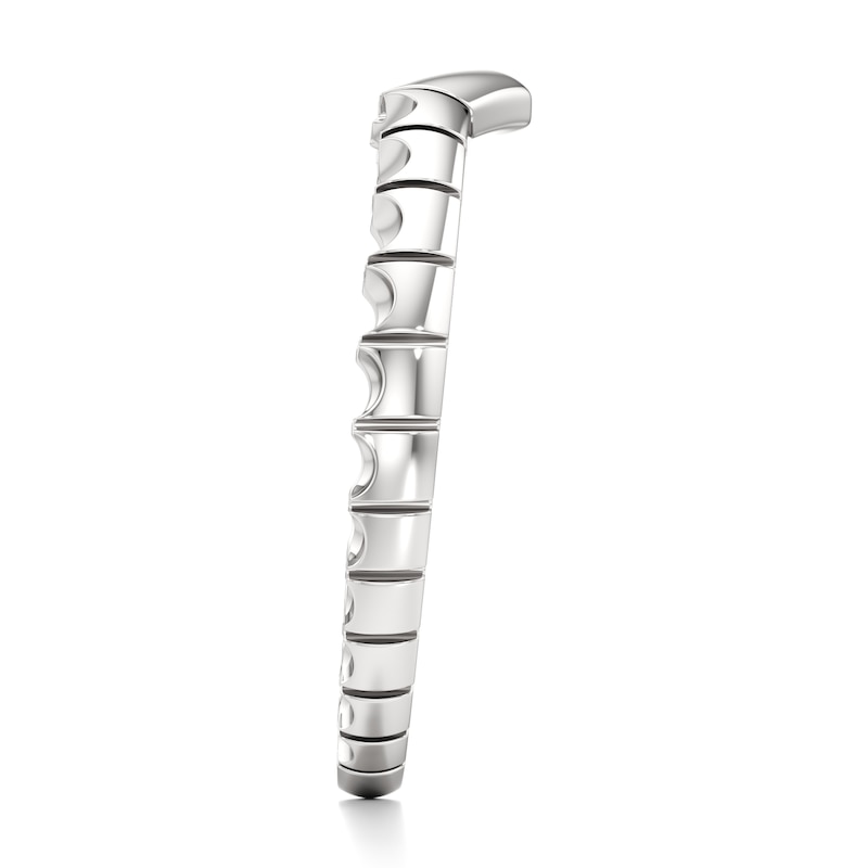 Main Image 3 of J'Lure Contour Wedding Band 18K White Gold