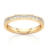 Thumbnail Image 1 of J'Lure Baguette & Round-Cut Lab-Grown Diamond Wedding Band 3/8 ct tw 18K Yellow Gold