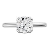 Thumbnail Image 3 of Certified Round-Cut Diamond Solitaire Engagement Ring 2 ct tw 18K White Gold (SI2/G)
