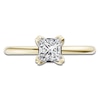 Thumbnail Image 3 of Princess-Cut Diamond Solitaire Engagement Ring 1 ct tw 14K Yellow Gold (I2/I)
