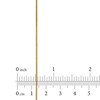 Thumbnail Image 4 of Diamond-Cut Snake Chain Necklace 0.7mm Solid 10K Yellow Gold 18"
