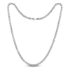 Thumbnail Image 2 of Box Chain Necklace 5.3mm Solid Sterling Silver 22"