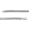 Thumbnail Image 3 of Box Chain Necklace 5.3mm Solid Sterling Silver 22"