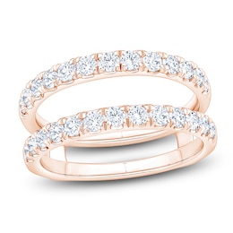 Lab-Grown Diamond Enhancer Ring 1 ct tw 14K Rose Gold