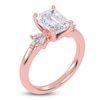 Thumbnail Image 2 of Radiant-Cut Lab-Grown Diamond Engagement Ring 2-1/6 ct tw 14K Rose Gold