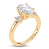 Thumbnail Image 2 of Oval-Cut Lab-Grown Diamond Engagement Ring 2-1/6 ct tw 14K Yellow Gold