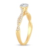 Thumbnail Image 2 of Diamond Ring 1/2 ct tw Oval 14K Yellow Gold