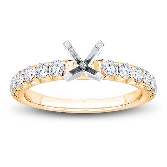 Chosen Certified Diamond Engagement Ring Setting 3/4 ct tw 14K Yellow Gold