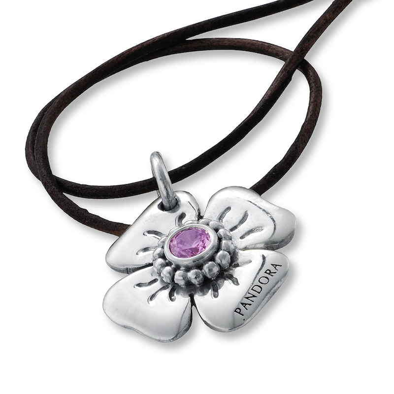 Main Image 1 of PANDORA Clasp Opener Pink CZ Sterling Silver