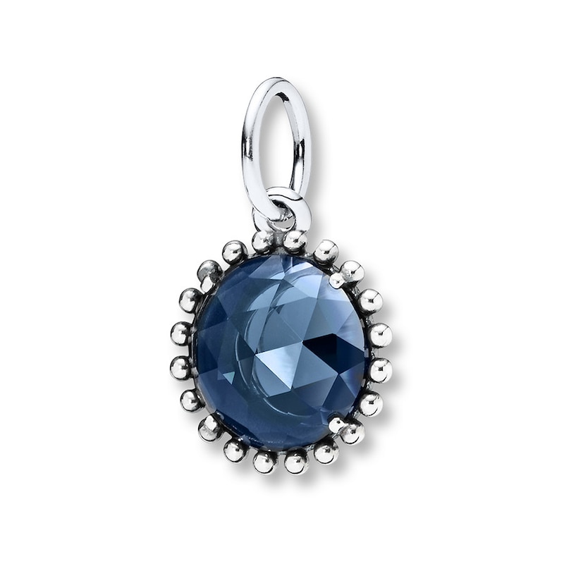 Main Image 1 of PANDORA Pendant Midnight Star Sterling Silver - No Returns or Exchanges