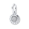 Thumbnail Image 1 of PANDORA Pendant Signature CZ Sterling Silver - No Returns or Exchanges