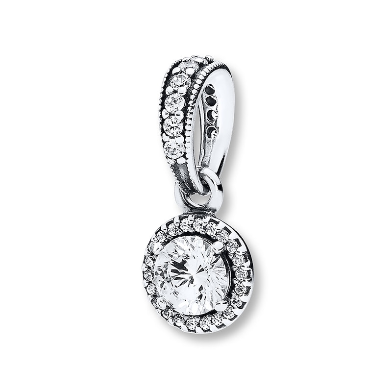 Main Image 1 of PANDORA Necklace Charm Classic Elegance Sterling Silver - No Returns or Exchanges