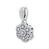Thumbnail Image 0 of PANDORA Necklace Charm Crystalized Floral Sterling Silver - No Returns or Exchanges