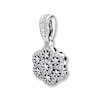 Thumbnail Image 1 of PANDORA Necklace Charm Crystalized Floral Sterling Silver - No Returns or Exchanges