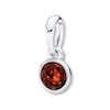 Thumbnail Image 1 of PANDORA Necklace Charm January Droplet Sterling Silver