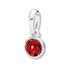 Thumbnail Image 0 of PANDORA Necklace Charm July Droplet Sterling Silver - No Returns or Exchanges