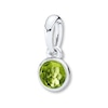 Thumbnail Image 1 of PANDORA Necklace Charm August Droplet Sterling Silver