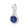 Thumbnail Image 1 of PANDORA Necklace Charm September Droplet Sterling Silver - No Returns or Exchanges