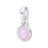 Thumbnail Image 0 of PANDORA Necklace Charm October Droplet Sterling Silver - No Returns or Exchanges