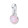 Thumbnail Image 1 of PANDORA Necklace Charm October Droplet Sterling Silver - No Returns or Exchanges