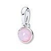 Thumbnail Image 0 of PANDORA Necklace Charm October Droplet Sterling Silver - No Returns or Exchanges