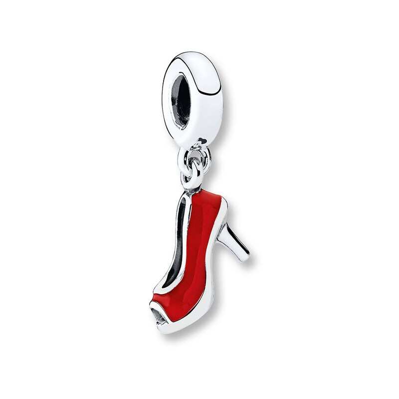 Pandora Dangle Charm Red Stiletto Sterling Silver No Returns Or Exchanges Jared Pandora Dangle Charm Red Stiletto Sterling Silver No Returns Or Exchanges Jared