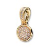 Thumbnail Image 1 of PANDORA Pendant Dazzling Droplet 14K Yellow Gold - No Returns or Exchanges