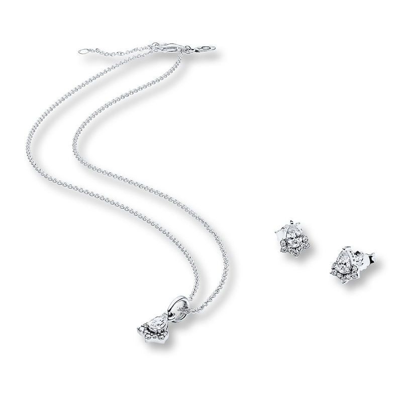 PANDORA 2017 Jewelry Gift Set Sterling Silver