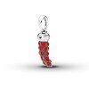Thumbnail Image 1 of PANDORA Necklace Charm Red Italian Horn Sterling Silver- No Returns or Exchanges